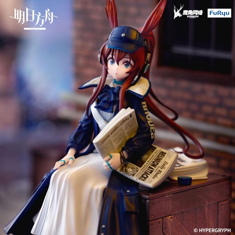 Figura Arknights Estatua PVC Noodle Stopper Amiya Newsgirl Ver. 16 cm furyu