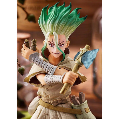 Figura  Dr. Stone Senku Ishigami 17 cm -  Pop Up Parade Good Smile