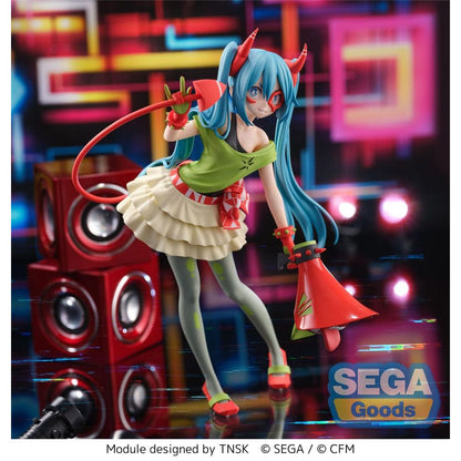 Figura Hatsune Miku Series Estatua FIGURIZMa PVC Project DIVA- X Hatsune Miku - DE:MONSTAR T.R. 22 cm Sega