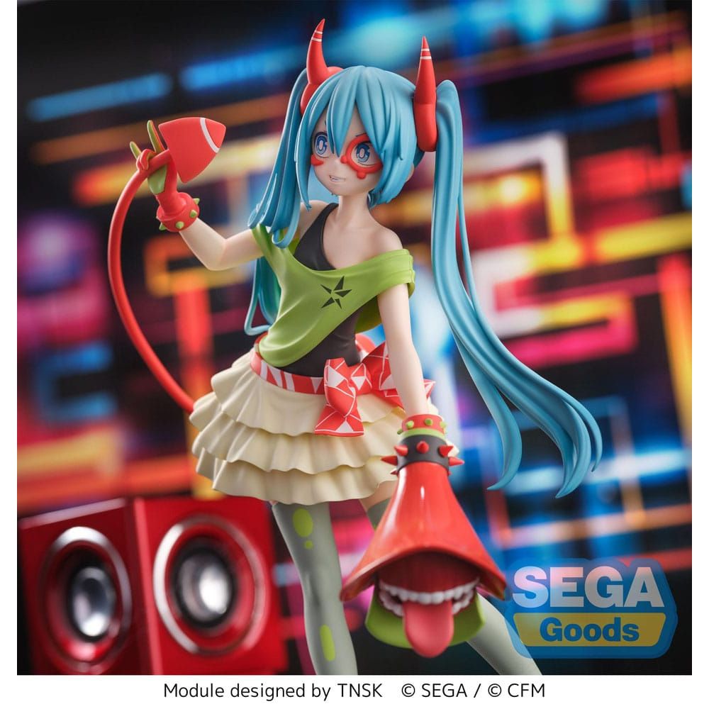 Figura Hatsune Miku Series Estatua FIGURIZMa PVC Project DIVA- X Hatsune Miku - DE:MONSTAR T.R. 22 cm Sega