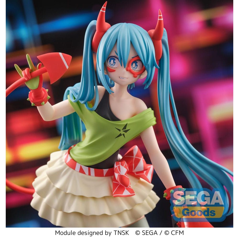Figura Hatsune Miku Series Estatua FIGURIZMa PVC Project DIVA- X Hatsune Miku - DE:MONSTAR T.R. 22 cm Sega