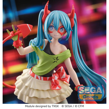 Figura Hatsune Miku Series Estatua FIGURIZMa PVC Project DIVA- X Hatsune Miku - DE:MONSTAR T.R. 22 cm Sega