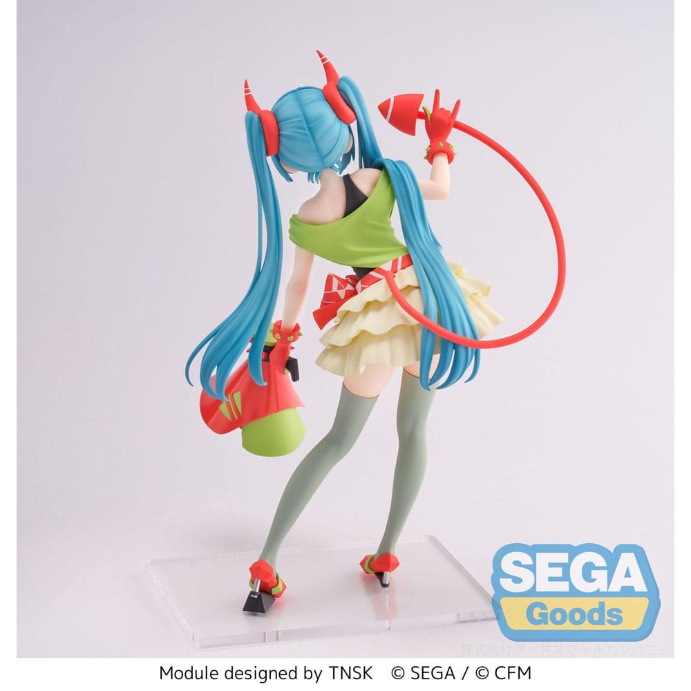 Figura Hatsune Miku Series Estatua FIGURIZMa PVC Project DIVA- X Hatsune Miku - DE:MONSTAR T.R. 22 cm Sega