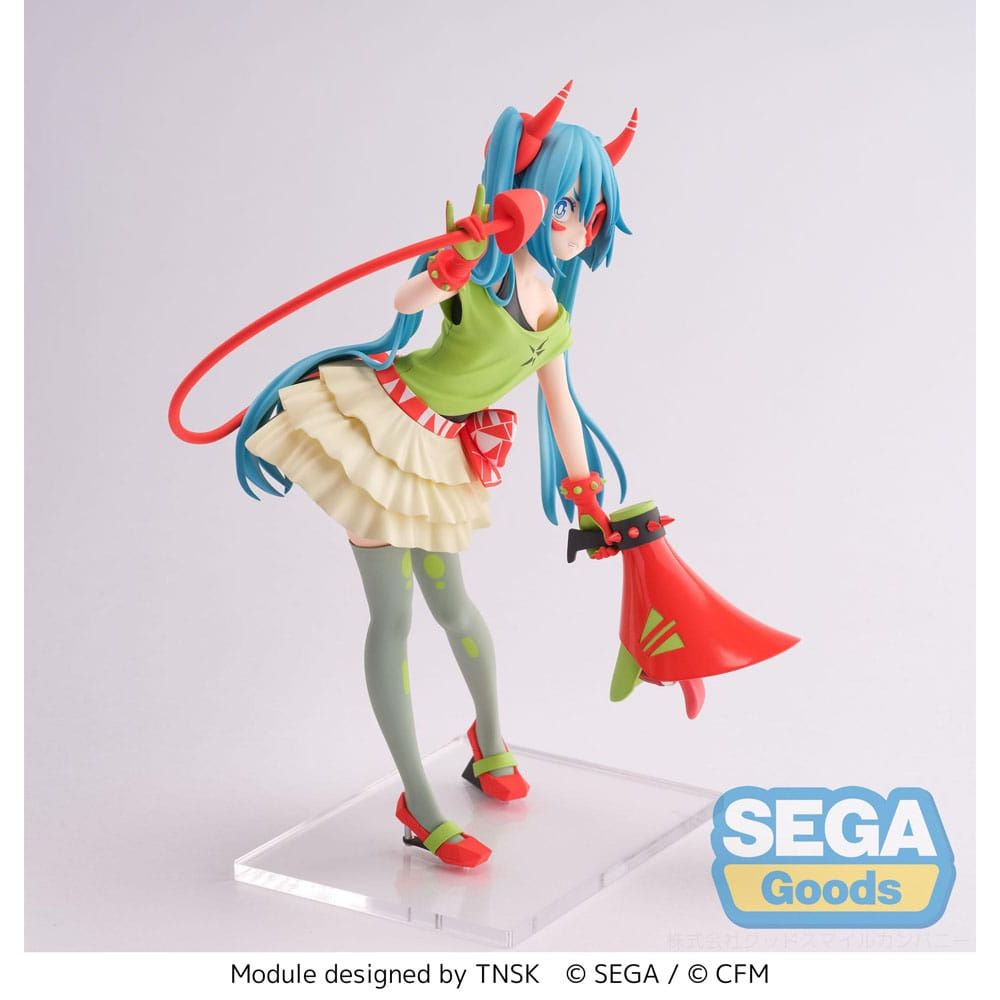 Figura Hatsune Miku Series Estatua FIGURIZMa PVC Project DIVA- X Hatsune Miku - DE:MONSTAR T.R. 22 cm Sega