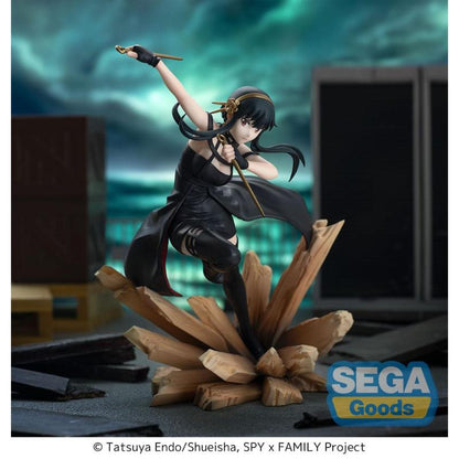 Figura Spy x Family Estatua Luminasta PVC Yor Forger Thorn Princess mission extend 19 cm Sega