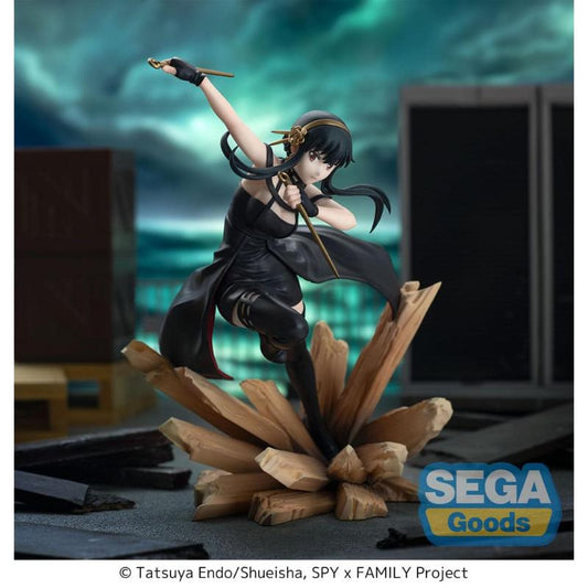 Figura Spy x Family Estatua Luminasta PVC Yor Forger Thorn Princess mission extend 19 cm Sega