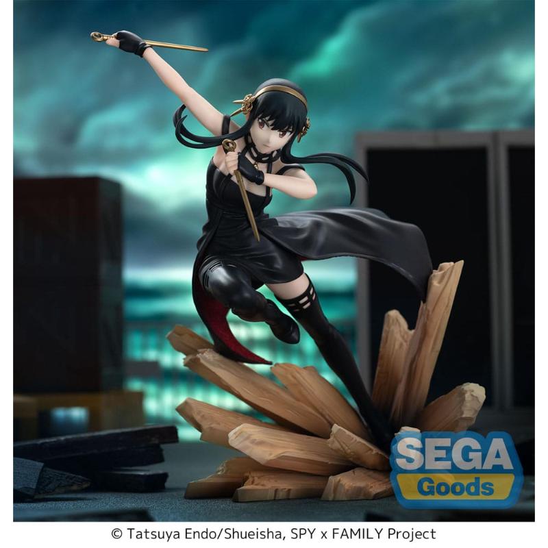 Figura Spy x Family Estatua Luminasta PVC Yor Forger Thorn Princess mission extend 19 cm Sega