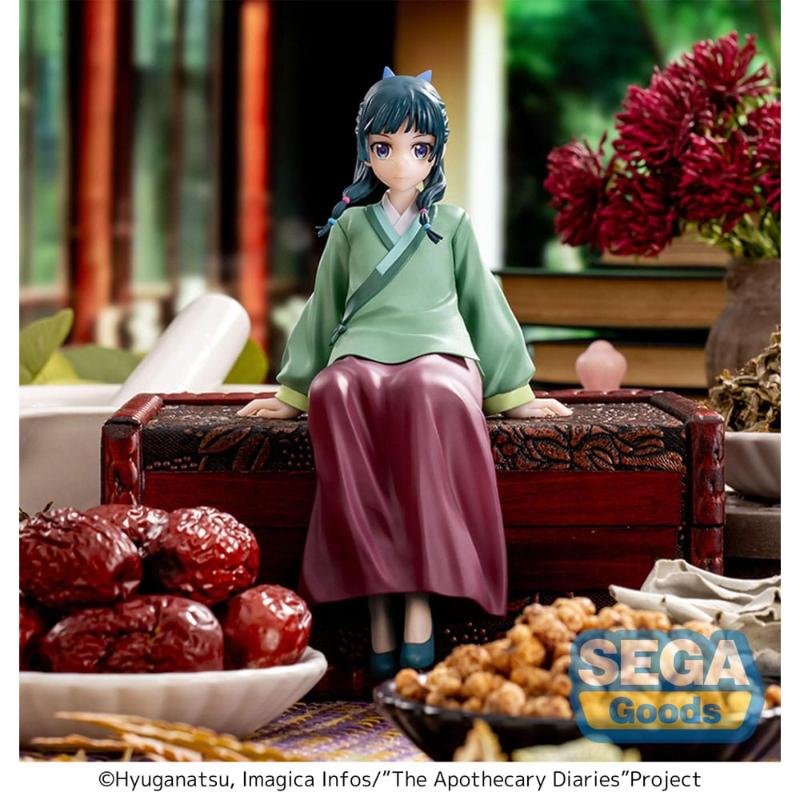Figura The Apothecary Diaries Estátua PVC PM Perching Maomao 14 cm Sega