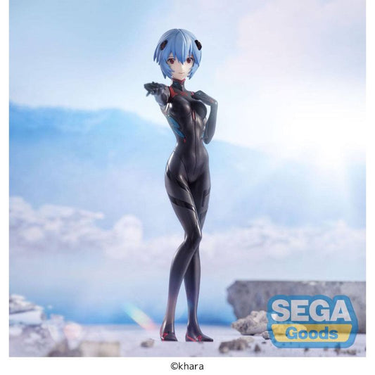 Figura de Rei Ayanami Evangelion: 3.0+1.0 Thrice Upon a Time Estátua PVC SPM (Nome Provisório) Hand Over - Sega