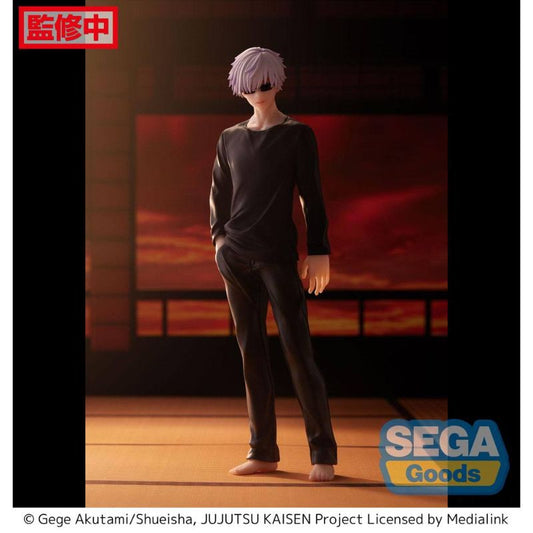 Figura de Gojo Satoru Jujutsu Kaisen Estátua PVC Figurizm - Sega