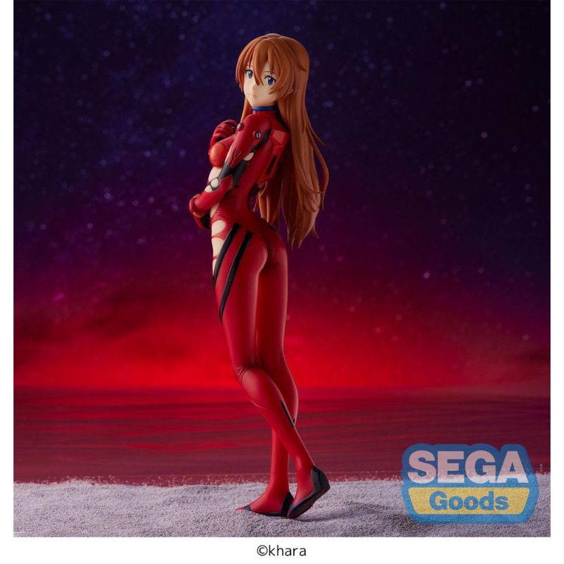 Figura de Asuka Langley EVANGELION: 3.0+1.0 Thrice Upon a Time Estatua PVC SPM On The Beach - Sega