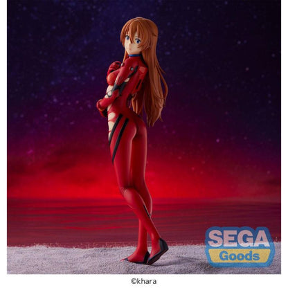 Figura de Asuka Langley EVANGELION: 3.0+1.0 Thrice Upon a Time Estatua PVC SPM On The Beach - Sega