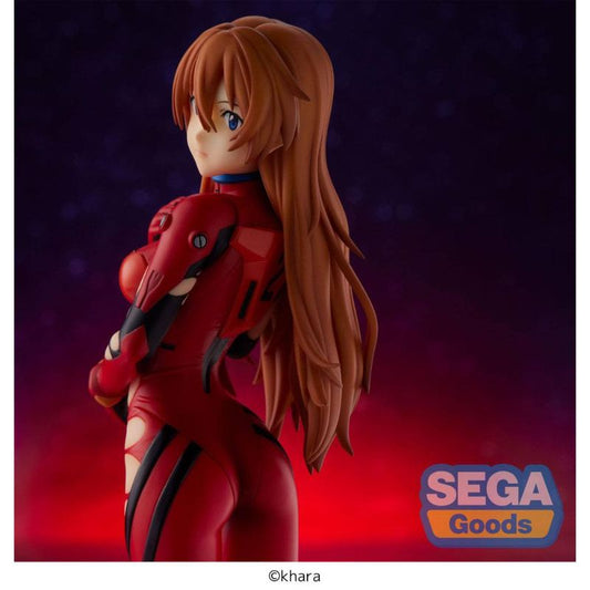 Figura de Asuka Langley EVANGELION: 3.0+1.0 Thrice Upon a Time Estátua PVC SPM On The Beach - Sega