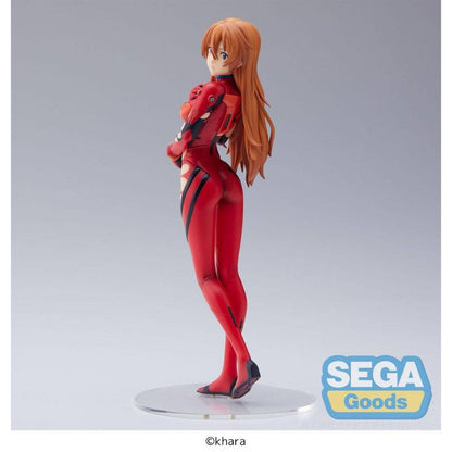 Figura de Asuka Langley EVANGELION: 3.0+1.0 Thrice Upon a Time Estatua PVC SPM On The Beach - Sega