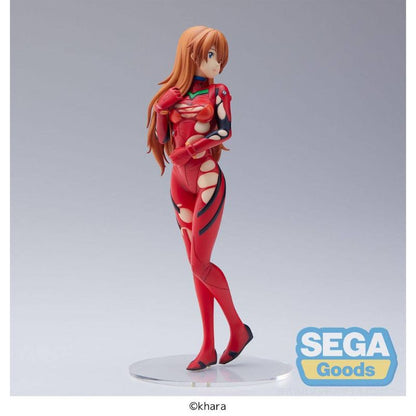 Figura de Asuka Langley EVANGELION: 3.0+1.0 Thrice Upon a Time Estatua PVC SPM On The Beach - Sega