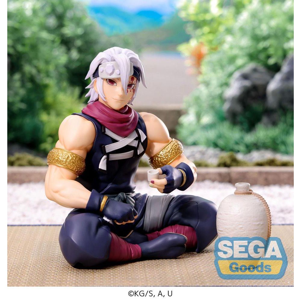 Figura de Tengen Uzui Demon Slayer: Kimetsu no Yaiba Estatua PVC PM Perching Shinobi Costume - Sega