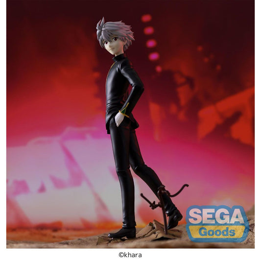 Figura de Kaworu Nagisa Evangelion: 3.0+1.0 Thrice Upon a Time Estátua em PVC Vignetteum SPM Commander Suit Ver. - SEGA