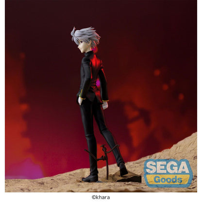 Figura de Kaworu Nagisa Evangelion: 3.0+1.0 Thrice Upon a Time Estatua PVC Vignetteum SPM Commander Suit Ver. - SEGA