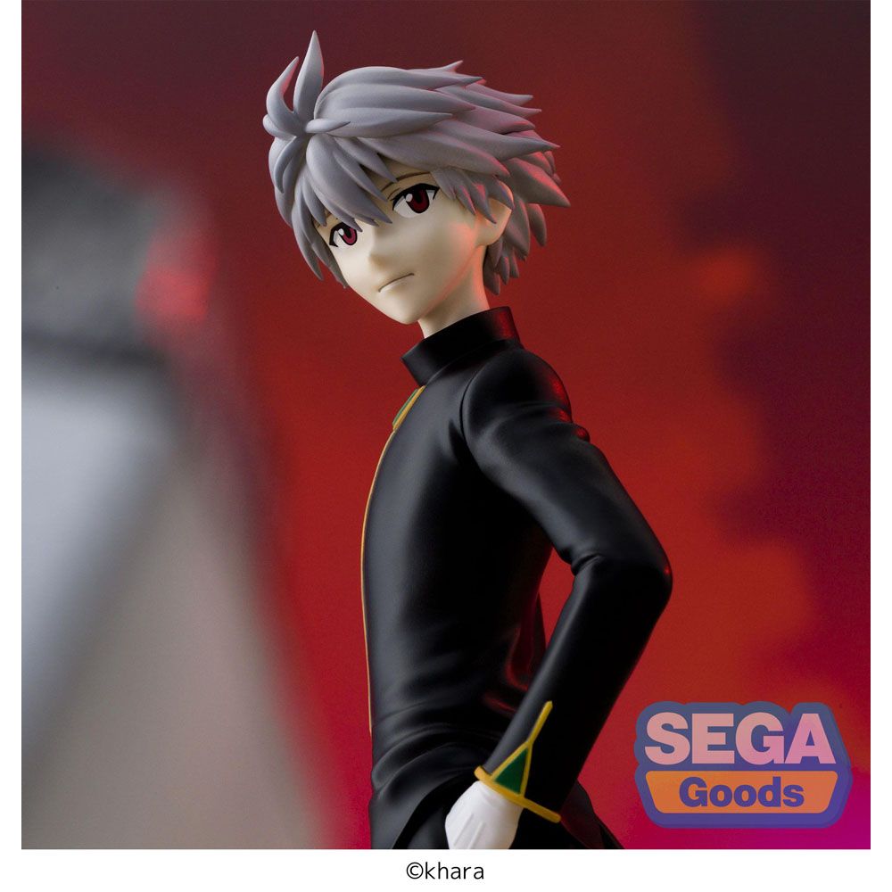 Figura de Kaworu Nagisa Evangelion: 3.0+1.0 Thrice Upon a Time Estatua PVC Vignetteum SPM Commander Suit Ver. - SEGA