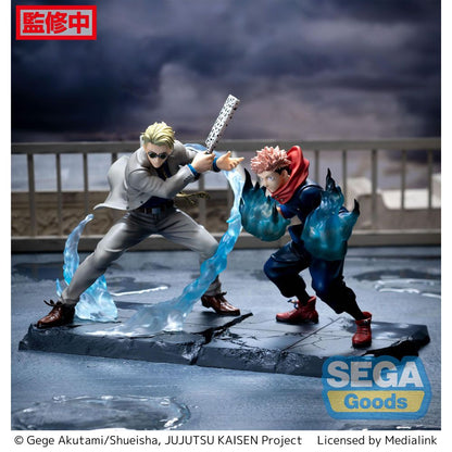 Figura Yuji Itadori Jujutsu Kaisen Estatua Luminasta PVC Figurizm Joint Struggle - SEGA