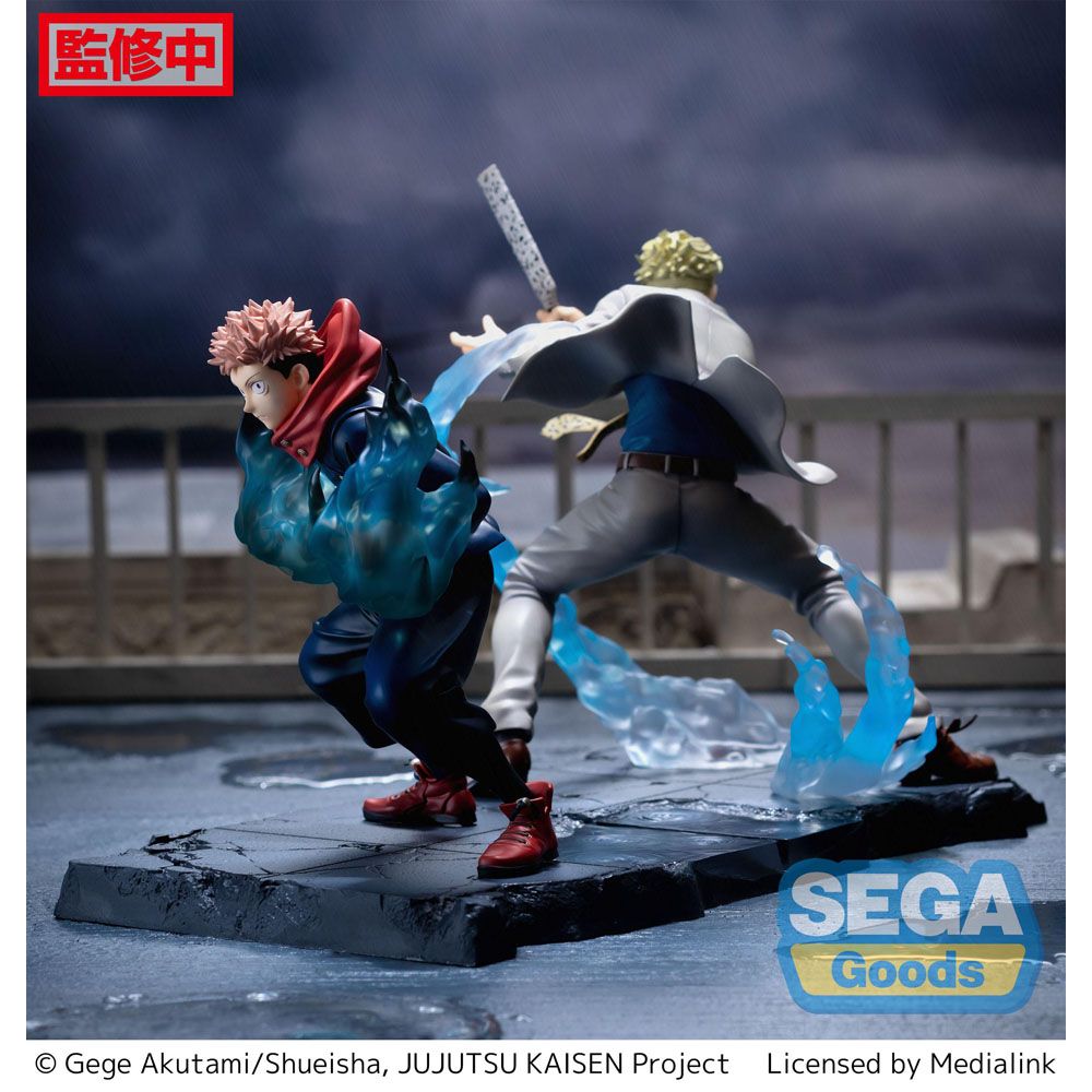 Figura Yuji Itadori Jujutsu Kaisen Estatua Luminasta PVC Figurizm Joint Struggle - SEGA