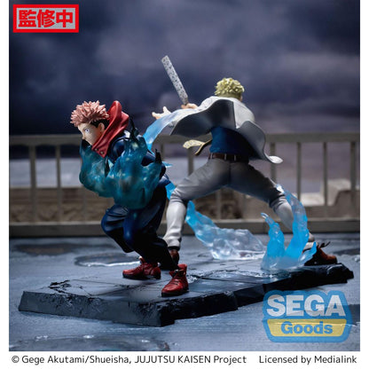Figura Yuji Itadori Jujutsu Kaisen Estatua Luminasta PVC Figurizm Joint Struggle - SEGA