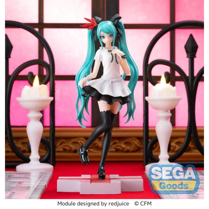 Figura Hatsune Miku: Project DIVA MEGA39's Estatua Luminasta PVC Hatsune Miku -Supreme- SEGA