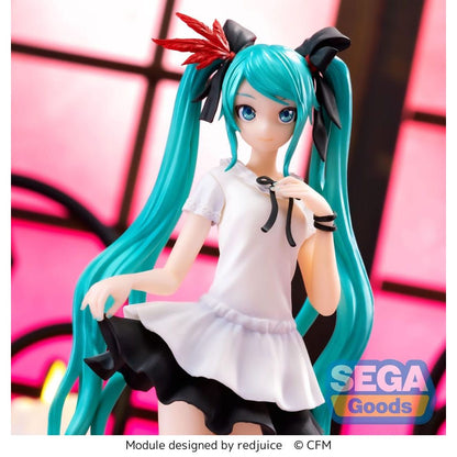 Figura Hatsune Miku: Project DIVA MEGA39's Estatua Luminasta PVC Hatsune Miku -Supreme- SEGA