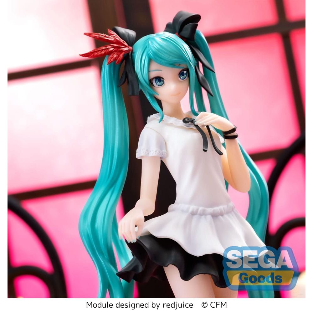 Figura Hatsune Miku: Project DIVA MEGA39's Estatua Luminasta PVC Hatsune Miku -Supreme- SEGA