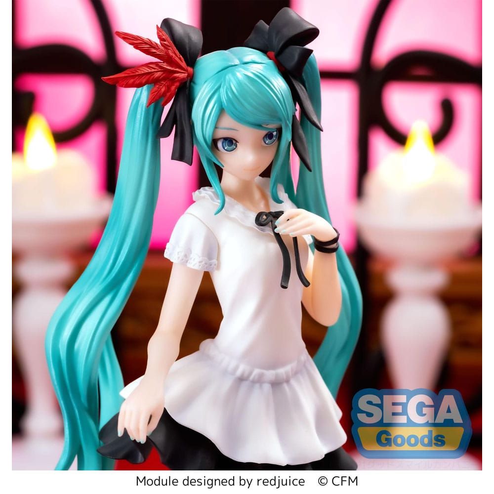 Figura Hatsune Miku: Project DIVA MEGA39's Estatua Luminasta PVC Hatsune Miku -Supreme- SEGA