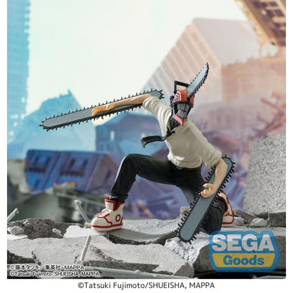 Figura Chainsaw Man Estatua PVC PM Perching Chainsaw Man Vol.2 13 cm Sega