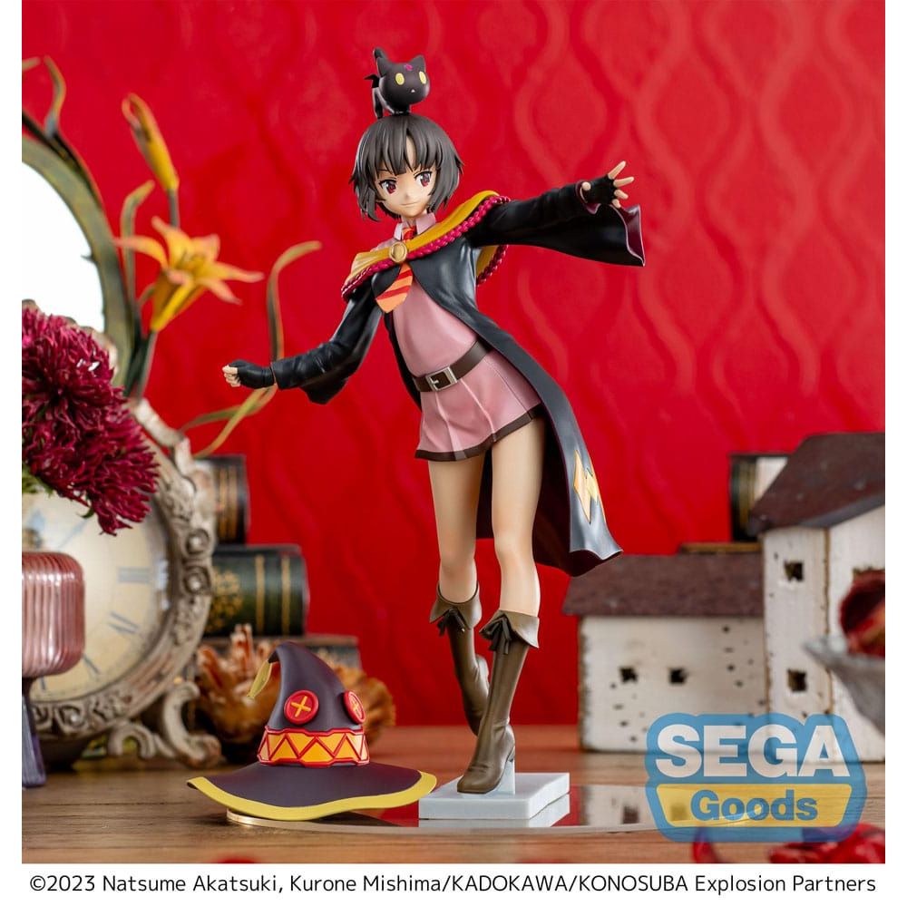 Figura Megumin Konosuba - An Explosion on This Wonderful World! Series Estatua Luminasta PVC Megumin - SEGA