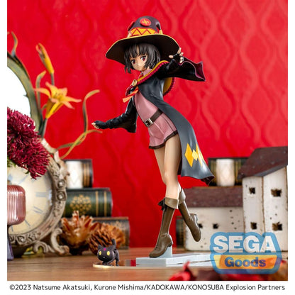 Figura Megumin Konosuba - An Explosion on This Wonderful World! Series Estatua Luminasta PVC Megumin - SEGA