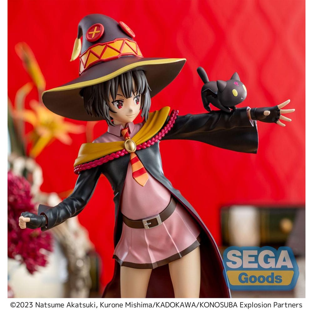 Figura Megumin Konosuba - An Explosion on This Wonderful World! Series Estatua Luminasta PVC Megumin - SEGA