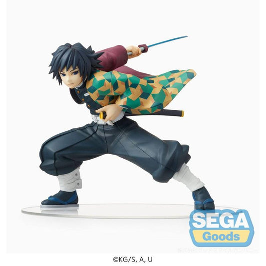 Figura de Giyu Tomioka Demon Slayer: Kimetsu no Yaiba Estátua PVC SPM - Sega