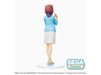 Figura de Miku Nakano The Quintessential Quintuplets 2 Estatua PVC SPM Nurse Ver. - Sega