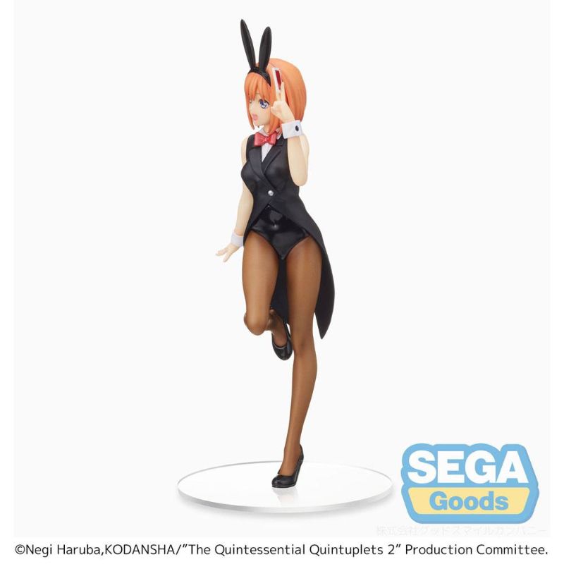 Figura de Yotsuba Nakano The Quintessential Quintuplets 2 Estatua PVC SPM Dealer Ver. - Sega