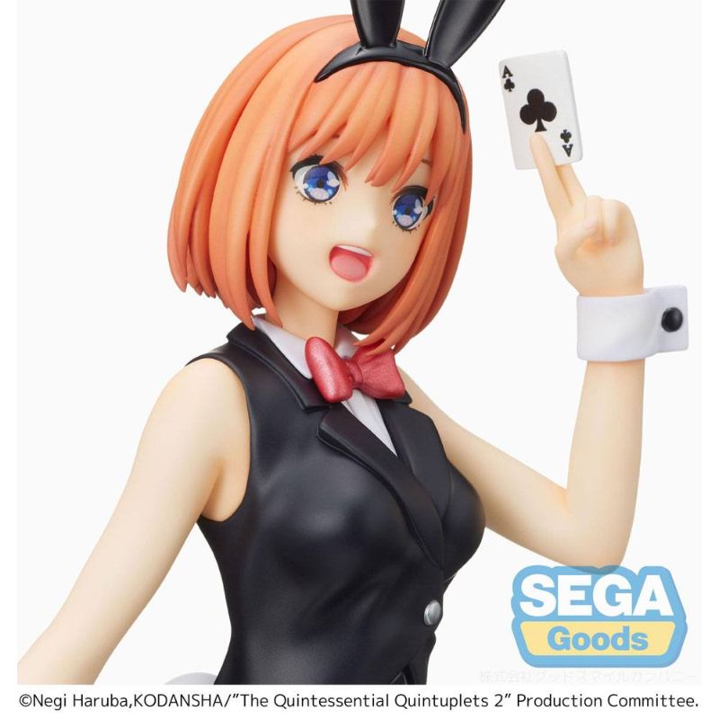 Figura de Yotsuba Nakano The Quintessential Quintuplets 2 Estatua PVC SPM Dealer Ver. - Sega