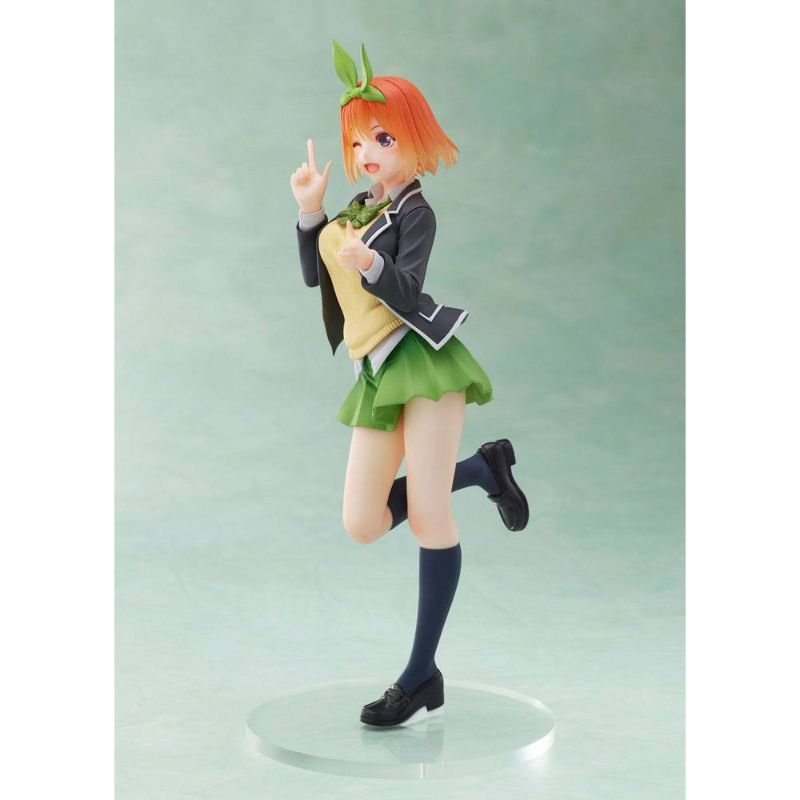 Figura The Quintessential Quintuplets Estatua PVC Nakano Yotsuba Uniform Ver. - Taito