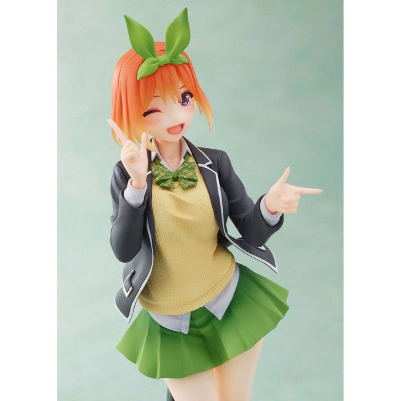 Figura The Quintessential Quintuplets Estatua PVC Nakano Yotsuba Uniform Ver. - Taito