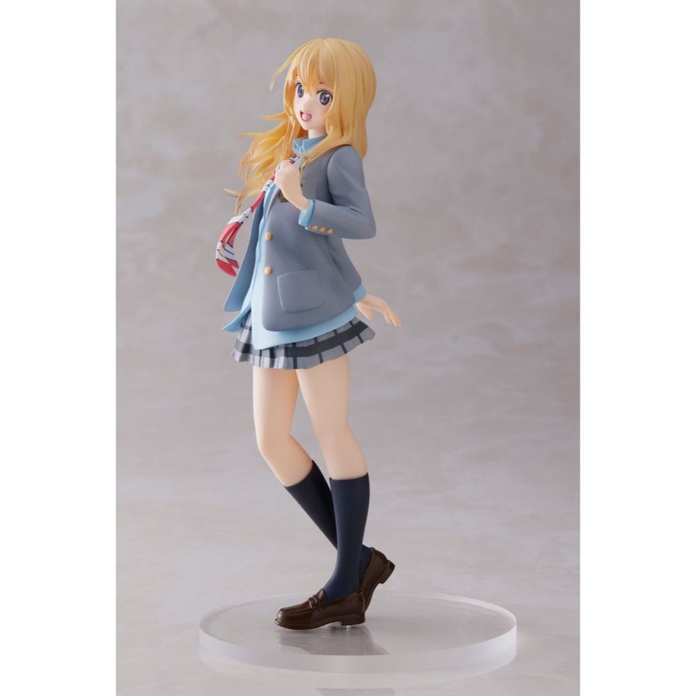 Figura de Kaori Miyazono Shigatsu wa Kimi no Uso Coreful Estatua PVC School Uniform Ver. - Taito