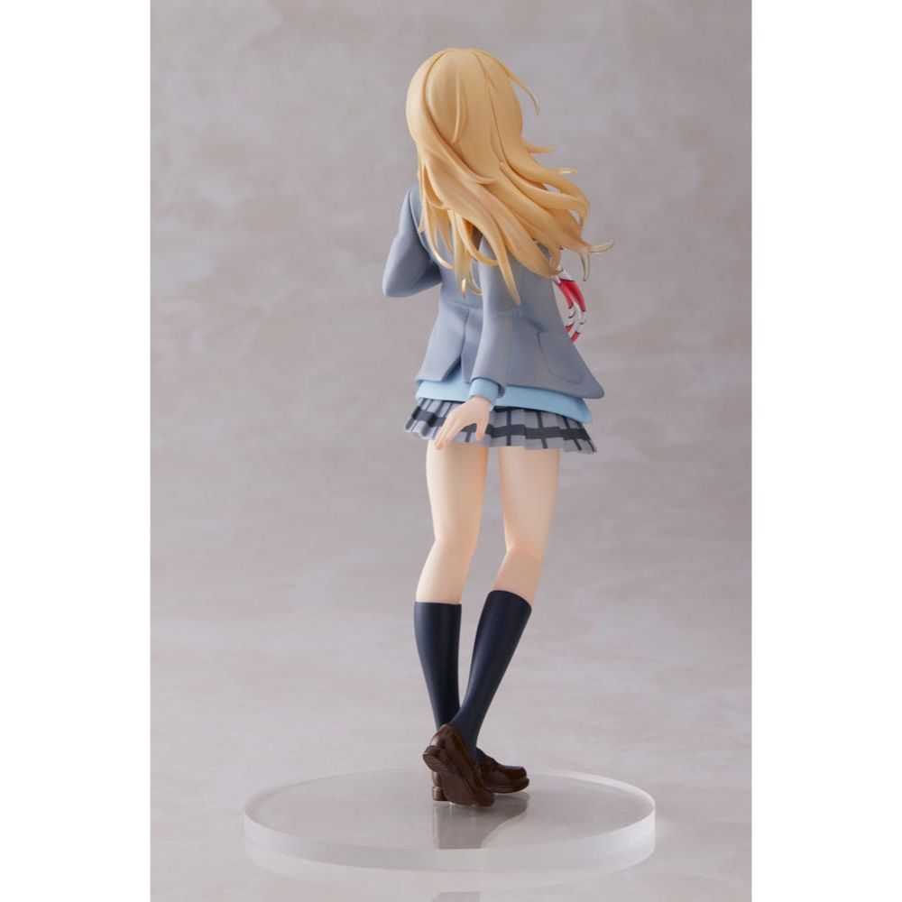 Figura de Kaori Miyazono Shigatsu wa Kimi no Uso Coreful Estatua PVC School Uniform Ver. - Taito