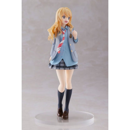 Figura de Kaori Miyazono Shigatsu wa Kimi no Uso Coreful Estatua PVC School Uniform Ver. - Taito