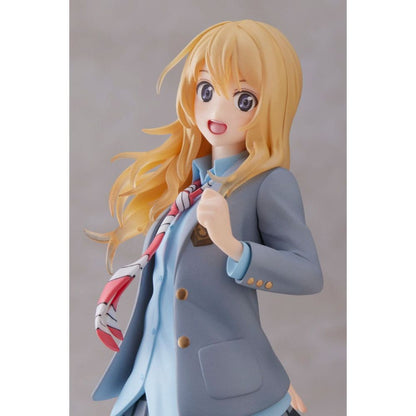 Figura de Kaori Miyazono Shigatsu wa Kimi no Uso Coreful Estatua PVC School Uniform Ver. - Taito