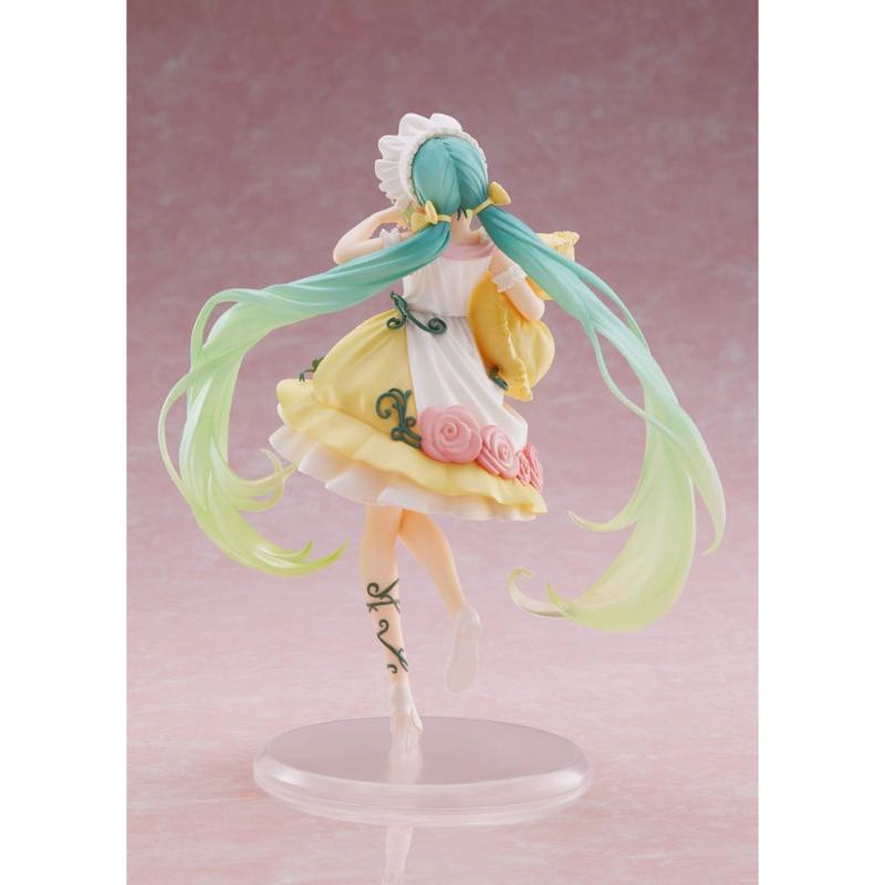 Figura Hatsune Miku Estatua PVC Hatsune Miku Wonderland Figure Sleeping Beauty Reissue 18 cm Taito
