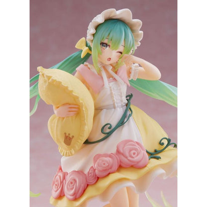 Figura Hatsune Miku Estatua PVC Hatsune Miku Wonderland Figure Sleeping Beauty Reissue 18 cm Taito