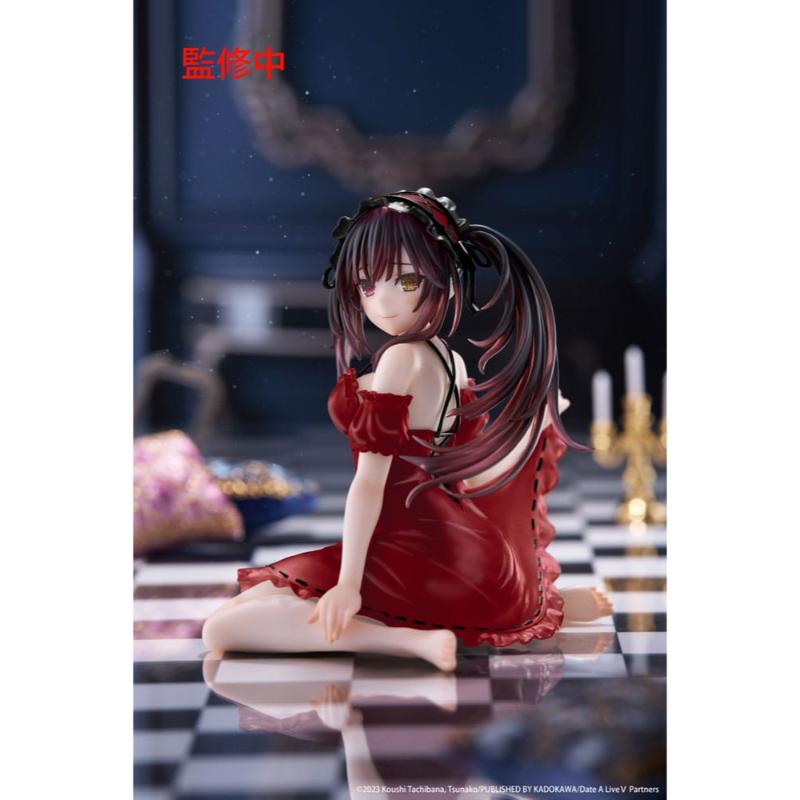 Figura Date A Live V Estatua PVC Desktop Cute Figure Kurumi Tokisaki Nightwear Ver. Renewal 13 cm Taito