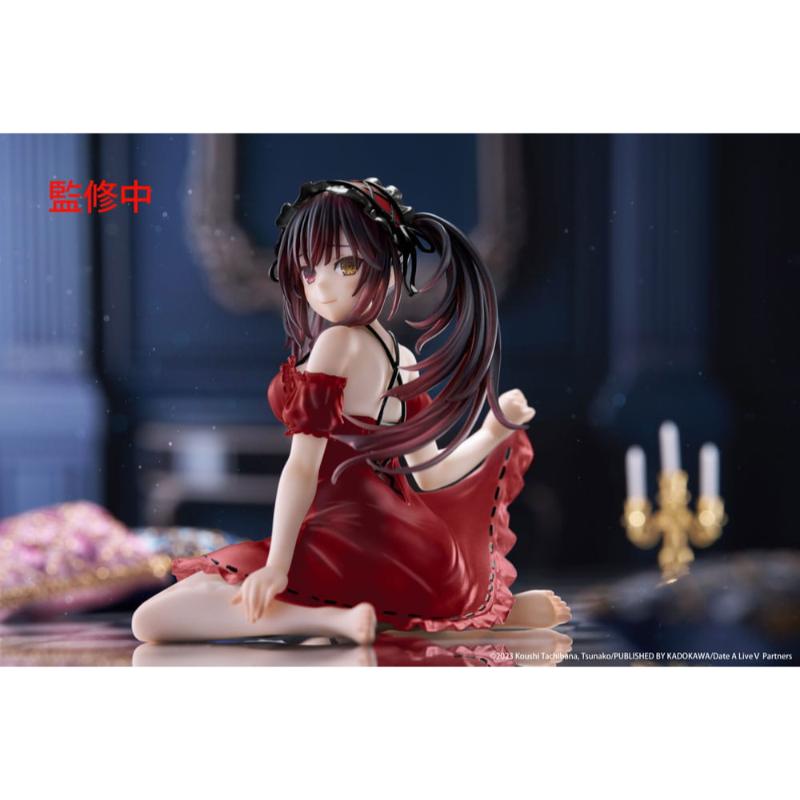 Figura Date A Live V Estatua PVC Desktop Cute Figure Kurumi Tokisaki Nightwear Ver. Renewal 13 cm Taito