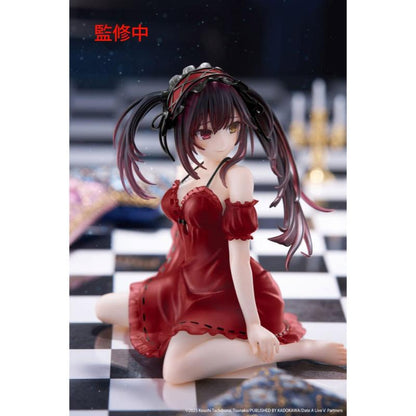 Figura Date A Live V Estatua PVC Desktop Cute Figure Kurumi Tokisaki Nightwear Ver. Renewal 13 cm Taito