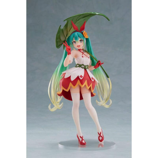 Figura Hatsune Miku Estátua PVC Hatsune Miku Wonderland Figure Thumbelina 18 cm Taito